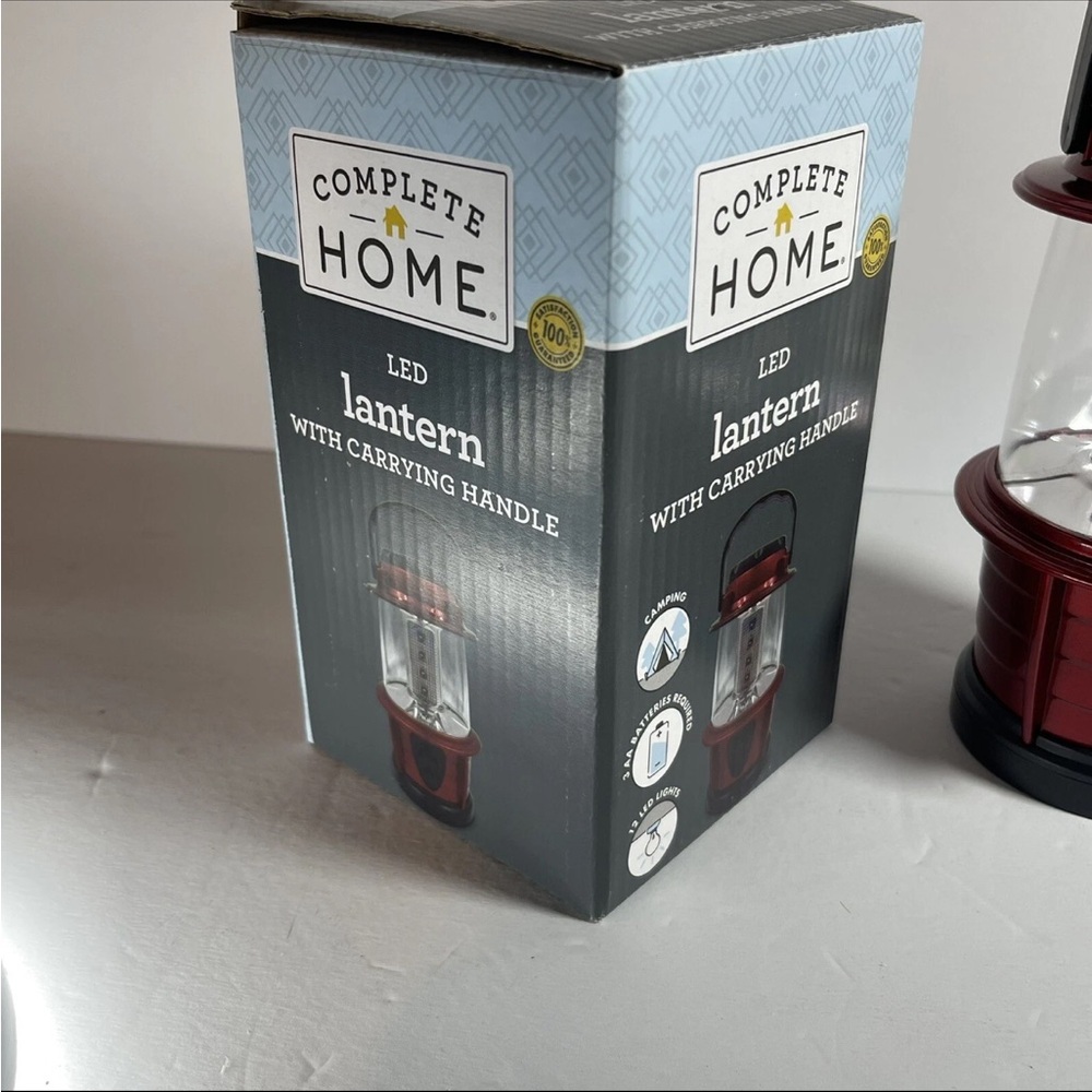 Red LED Camping Lantern - Picture 4 of 5